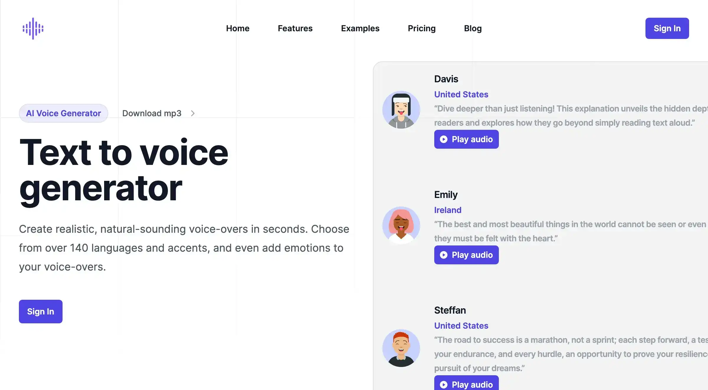 Voxify AI Voice Generator